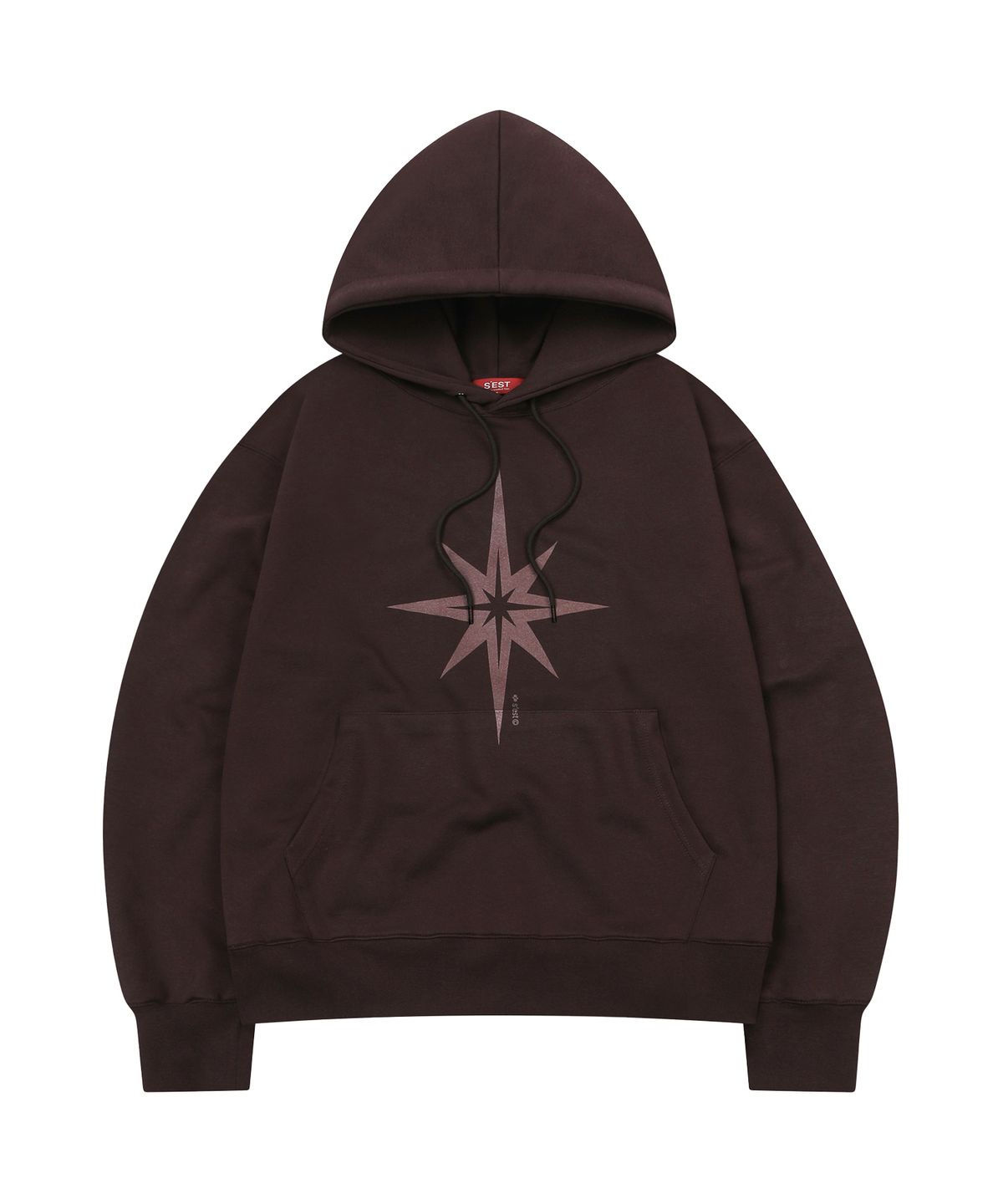 에스이에스티(S'EST) Starlight Archive Hoodie Brown