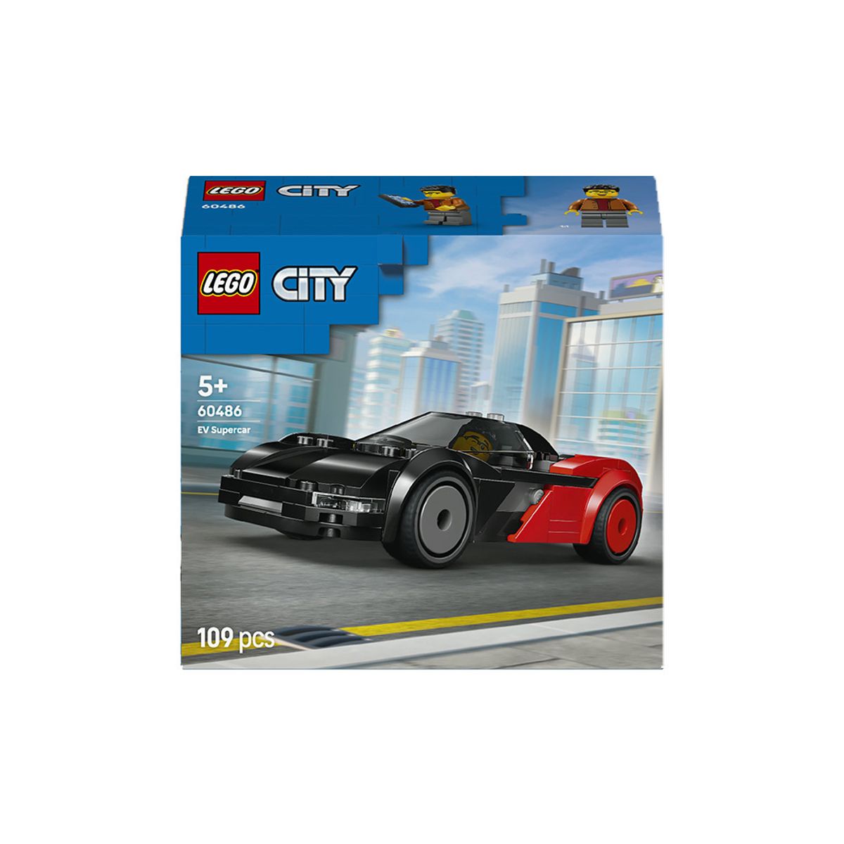 레고(LEGO) 레고 시티 60486 EV 슈퍼카 [레고공식]