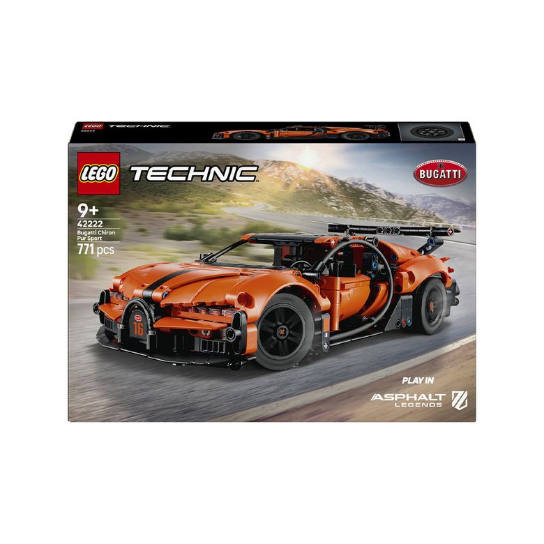 레고 테크닉 42222 Bugatti Chiron Pur Sport 하이퍼카 [레고공식]
