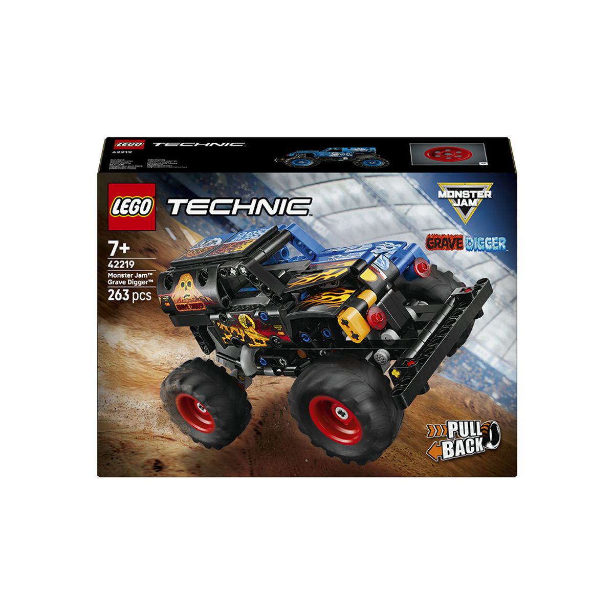 레고(LEGO) 레고 테크닉 42219 Monster Jam™ Grave Digger™ 파이어 앤 아이스 [레고공식]