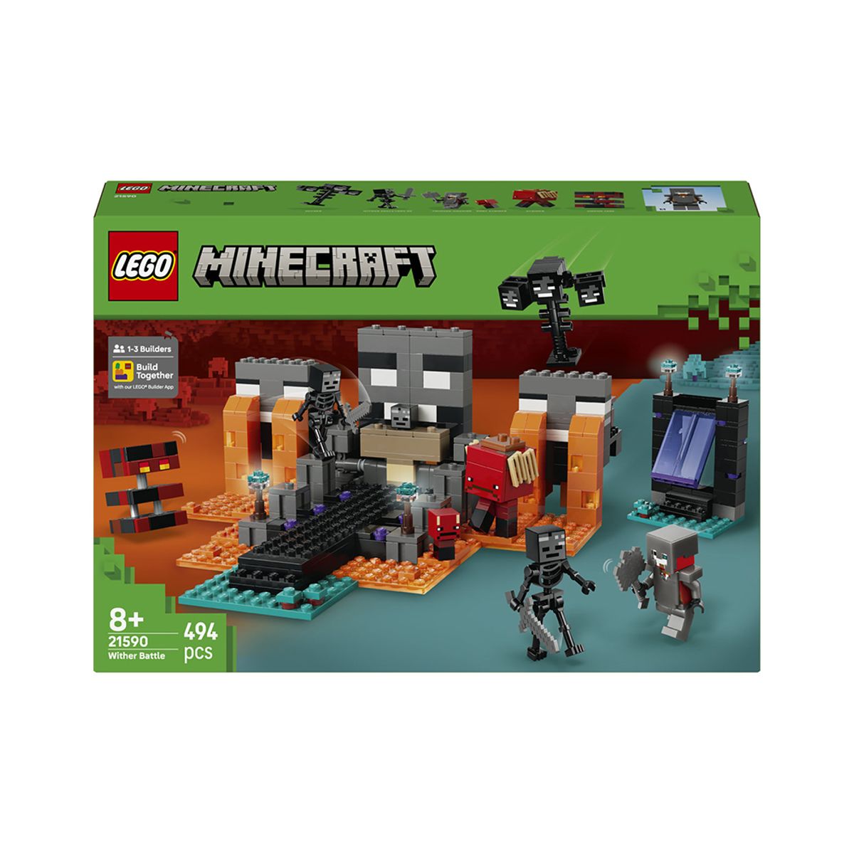 레고(LEGO) 레고 마인크래프트 21590 위더 전투 [레고공식]