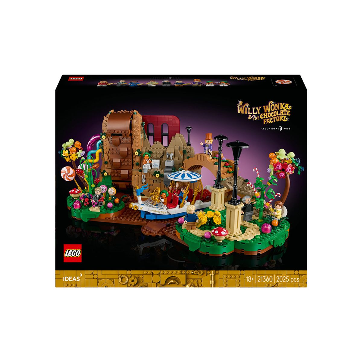 레고(LEGO) 레고 아이디어 21360 윌리 웡카와 초콜릿 공장 [레고공식]