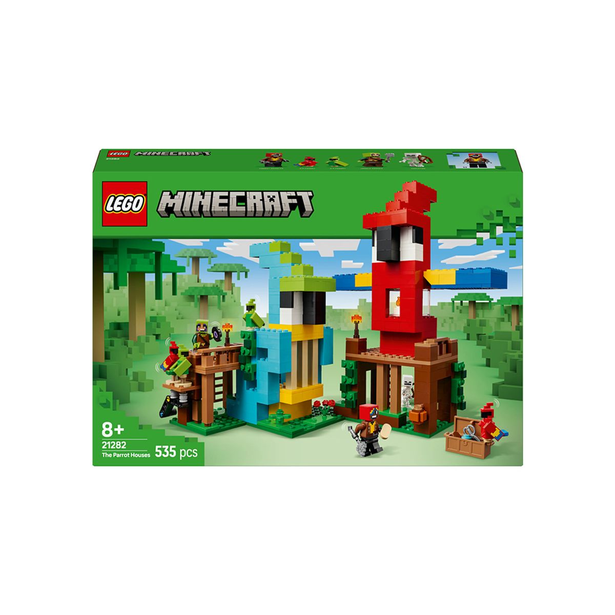 레고(LEGO) 레고 마인크래프트 21282 앵무새 집 [레고공식]