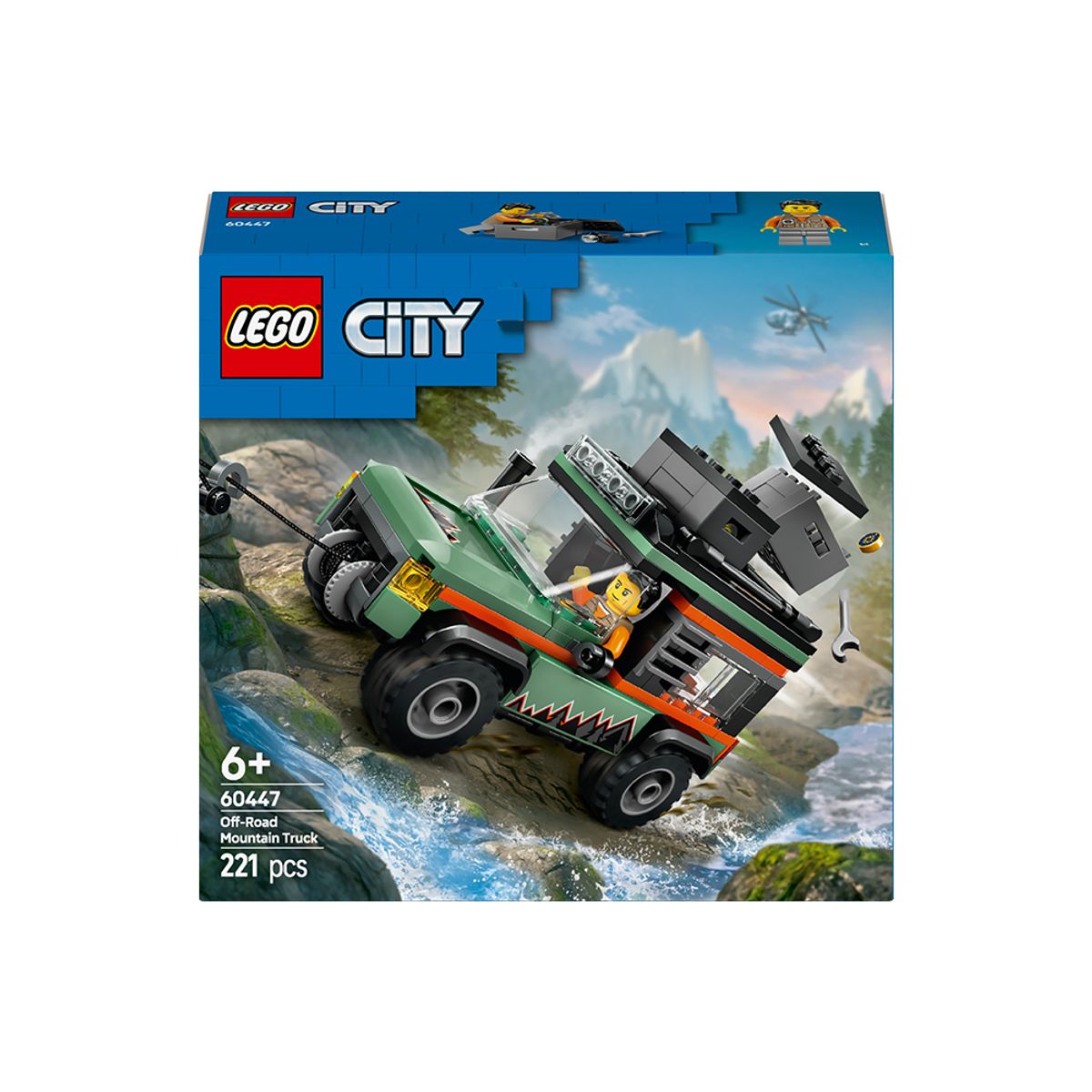 레고(LEGO) 레고 시티 60447 오프로드 4x4 마운틴 트럭 [레고공식]