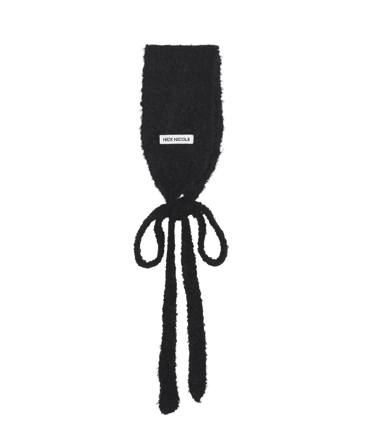 닉앤니콜(NICK&NICOLE) BOUCLE KNIT EARMUFF_BLACK