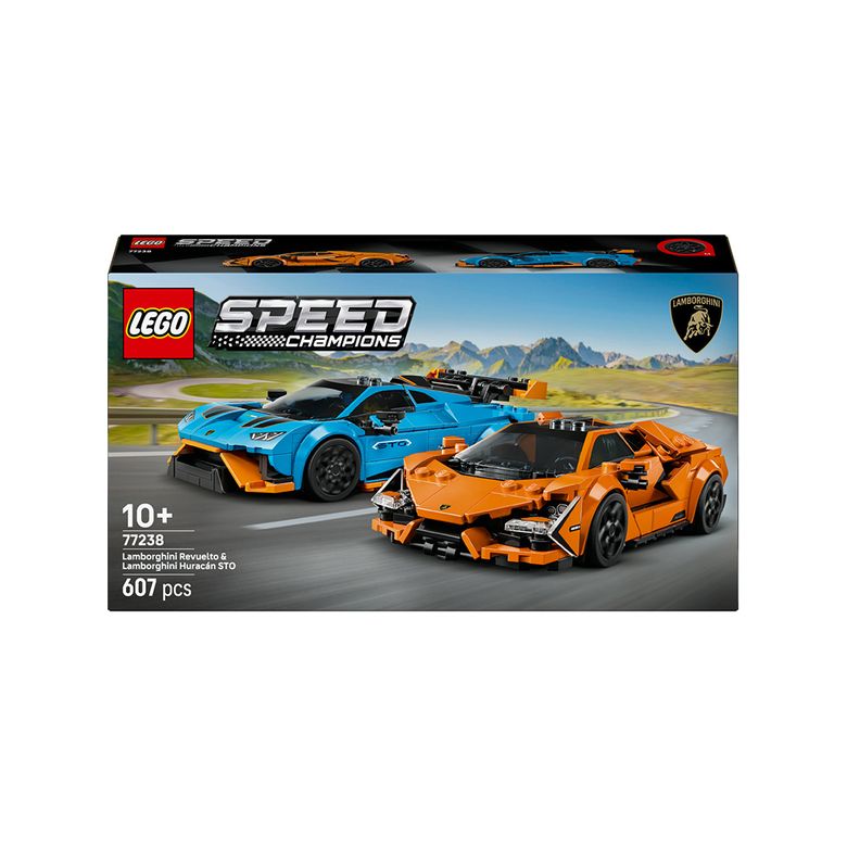 레고 스피드 챔피언 77238 Lamborghini Revuelto & Huracan STO [레고공식]