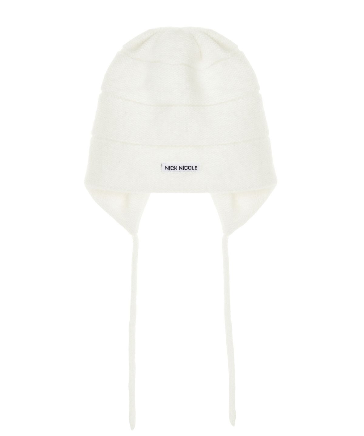 닉앤니콜(NICK&NICOLE) SOFT KNIT EAR FLAP CAP_IVORY