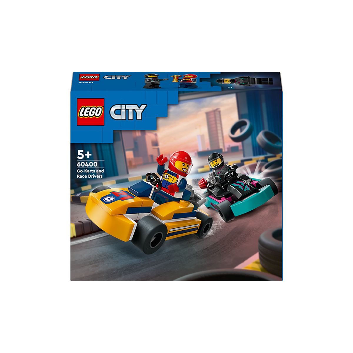 레고(LEGO) 레고 시티 60400 고카트와 레이서 [레고공식]