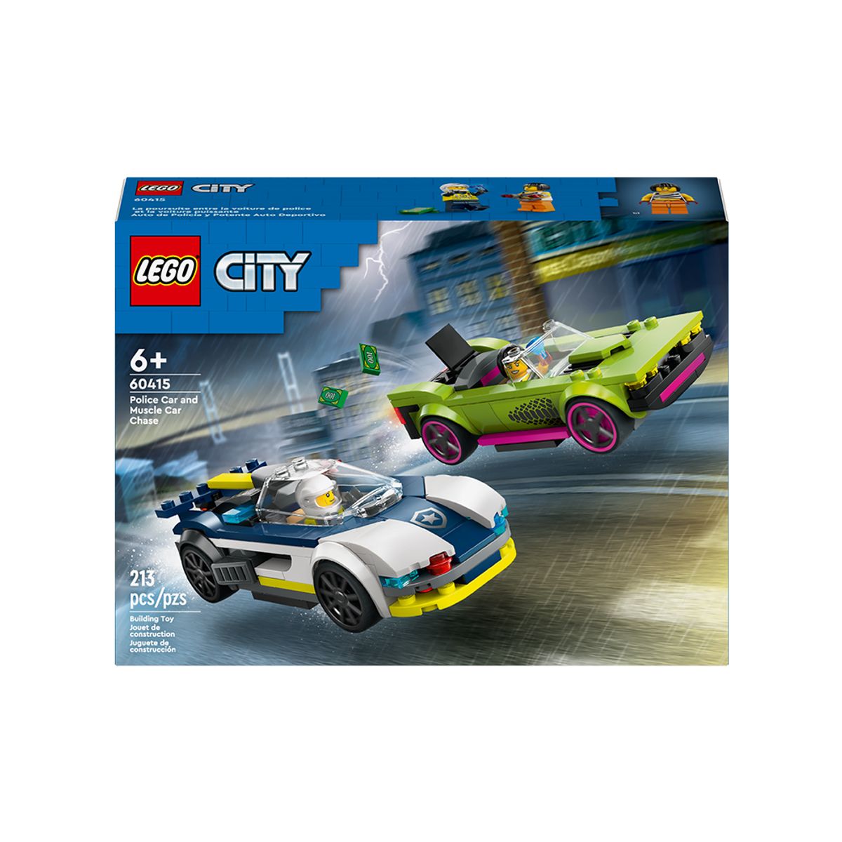 레고(LEGO) 레고 시티 60415 경찰차와 머슬카 추격전 [레고공식]