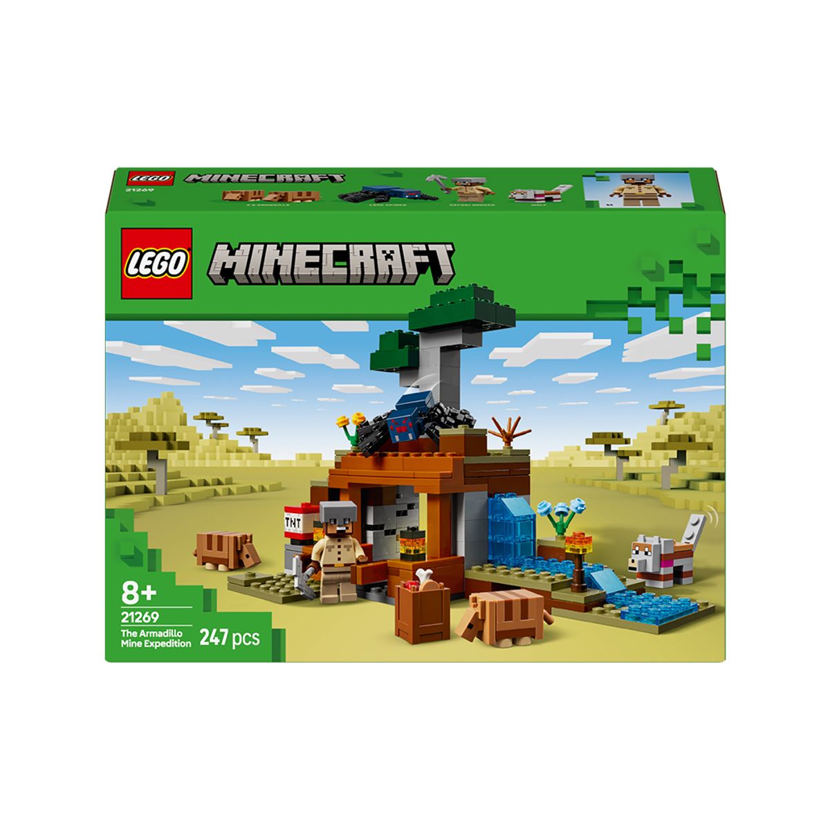 레고(LEGO) 레고 마인크래프트 21269 아르마딜로 광산 탐험 [레고공식]
