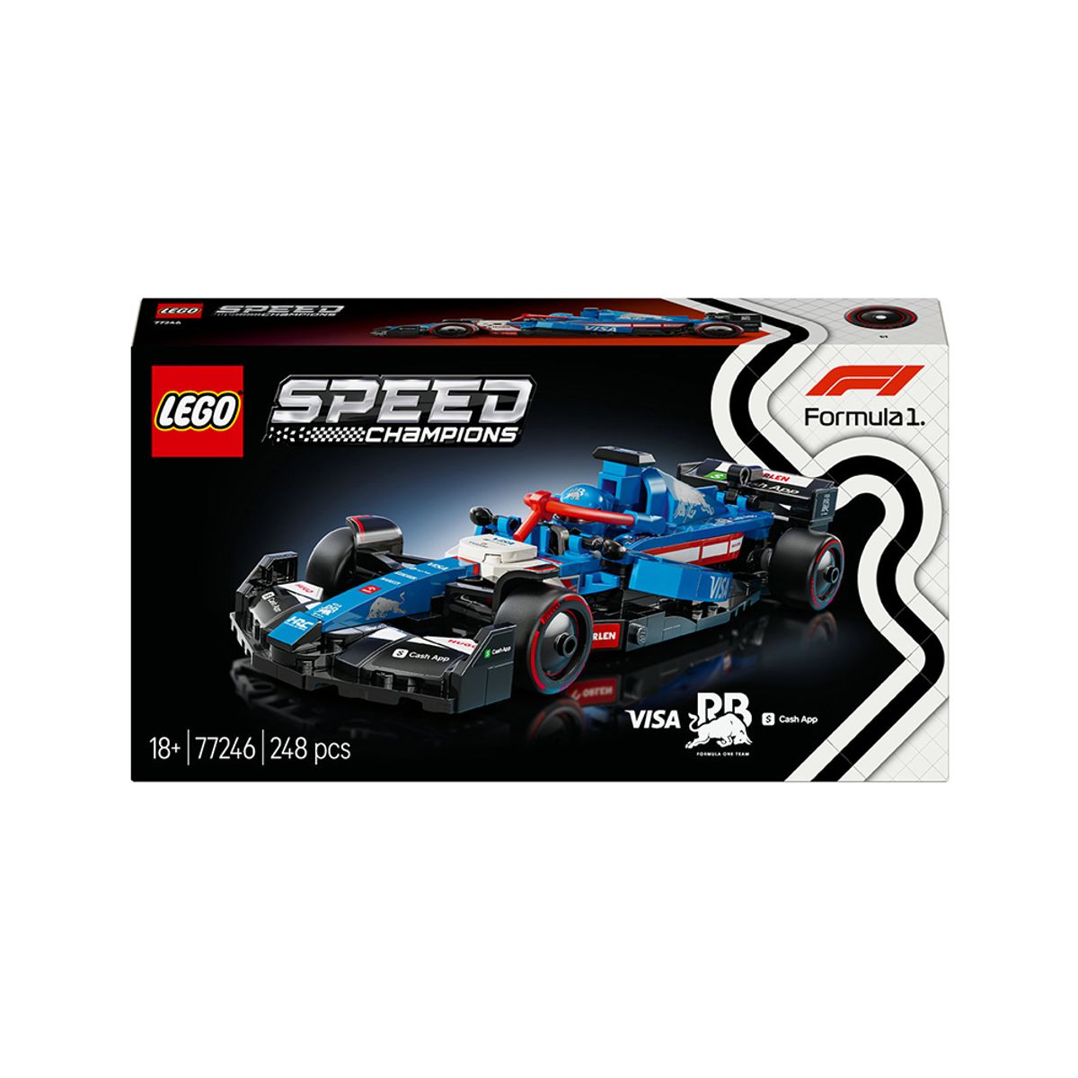 레고(LEGO) 레고 스피드 챔피언 77246 Visa Cash App RB VCARB 01 F1® 레이스 카 [레고공식]