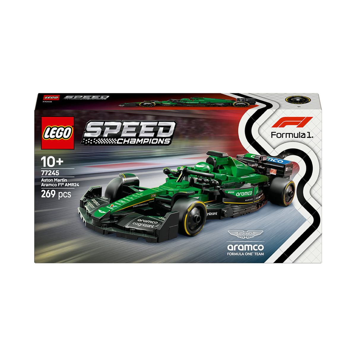 레고(LEGO) 레고 스피드 챔피언 77245 Aston Martin Aramco F1® AMR24 레이스 카 [레고공식]