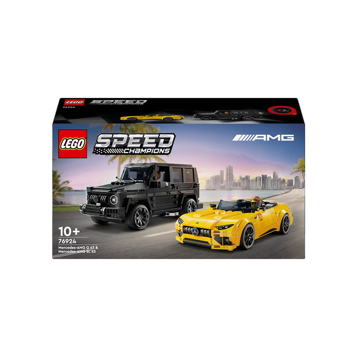 레고(LEGO) 레고 스피드챔피언 76924 Mercedes-AMG G 63 & Mercedes-AMG SL 63 [레고공식]