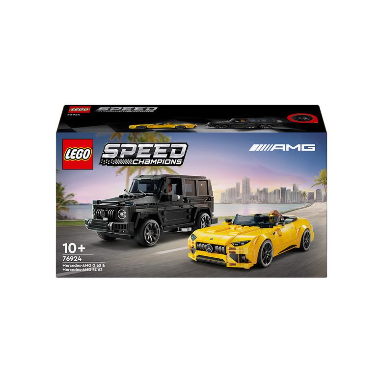 레고 스피드챔피언 76924 Mercedes-AMG G 63 & Mercedes-AMG SL 63 [레고공식]