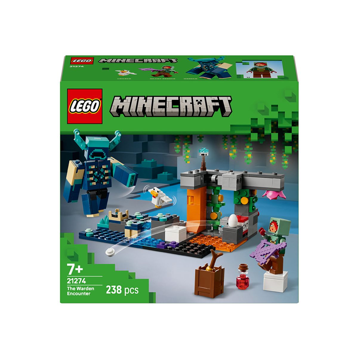 레고(LEGO) 레고 마인크래프트 21274 워든과의 조우 [레고공식]