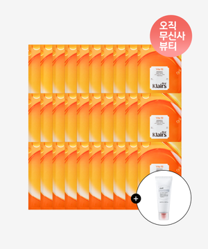 [비타민 팩클렌저 20ml 증정]비타10 생기 시트 마스크 30매