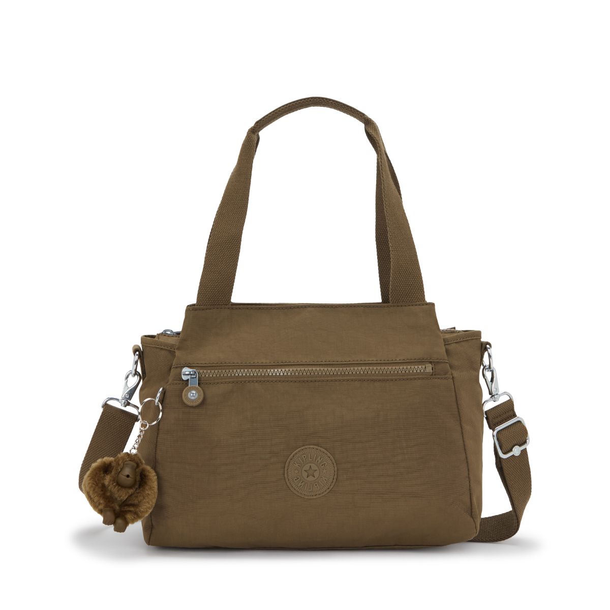 키플링(KIPLING) 토트백 엘리시아 Smooth Khaki