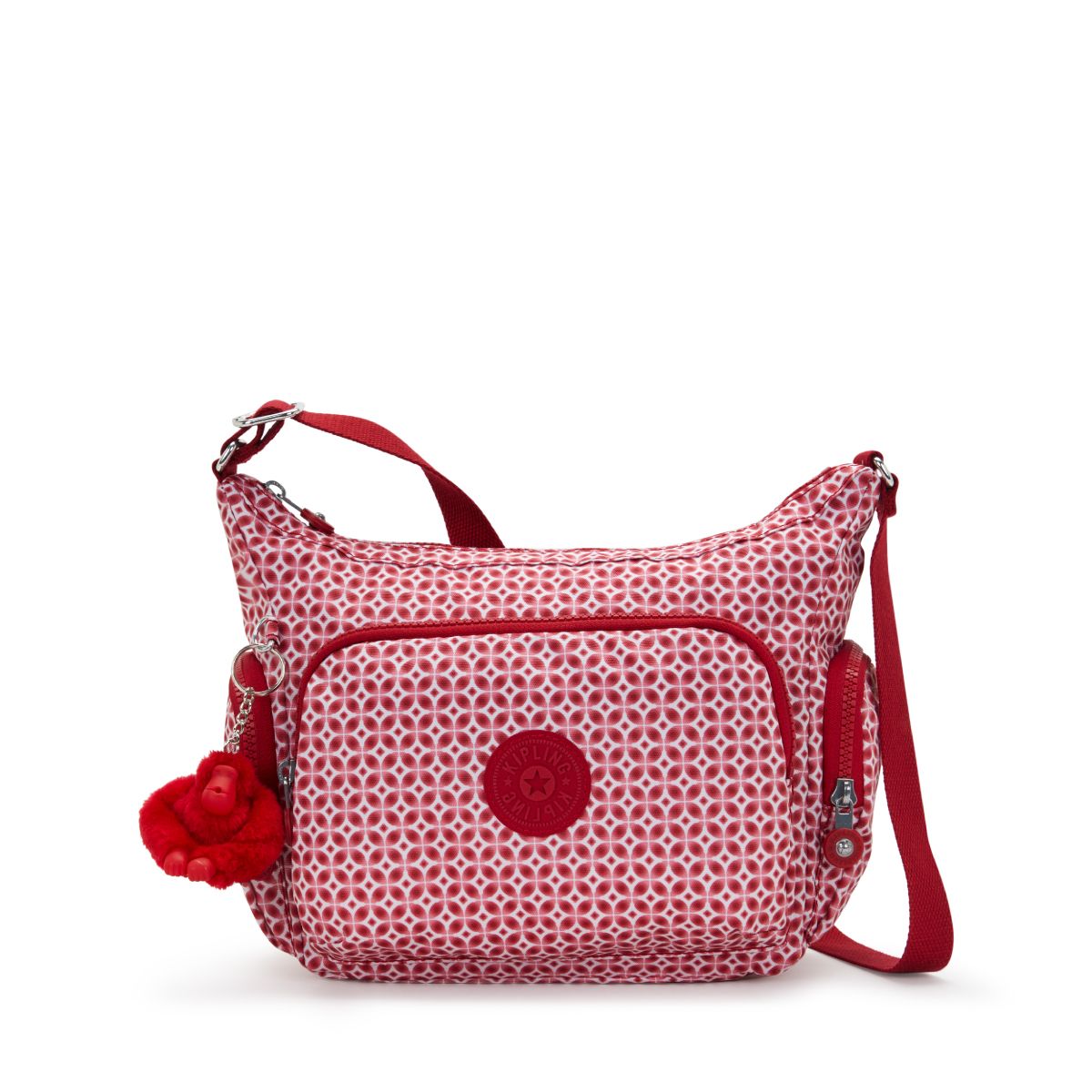 키플링(KIPLING) 크로스백 갭 S Ruby Tile Prt