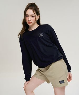 [SET] 에어프레쉬 스트링 래쉬가드 + 스트레치 반바지 스윔 쇼츠 W 블랙2