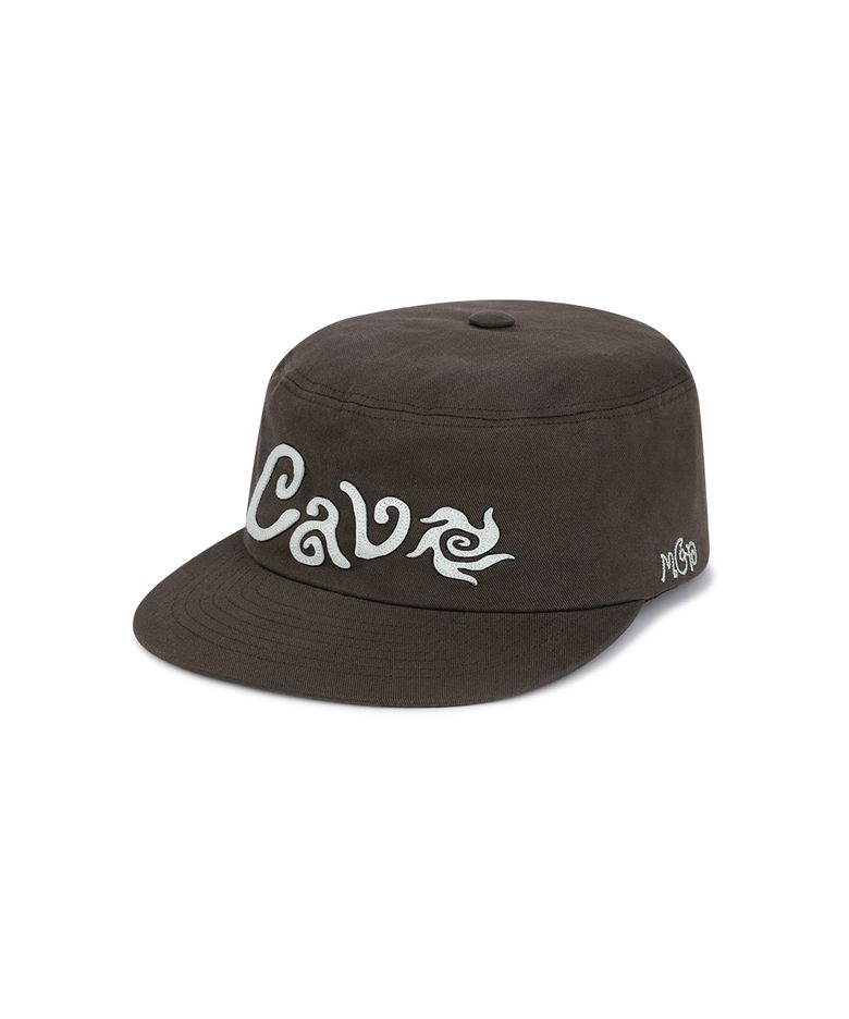 CAVE PILLBOX CAP BROWN(MG2FFMAB39A)