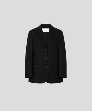 오버핏 테일러드 자켓 [블랙]