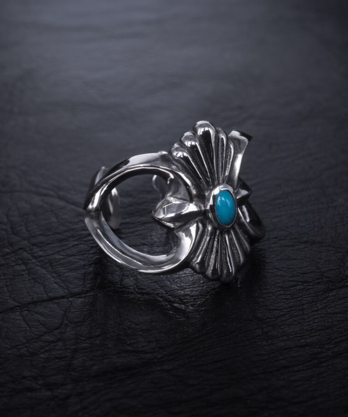 조실버(JOSILVER) 모닝글로리 반지(turquoise)