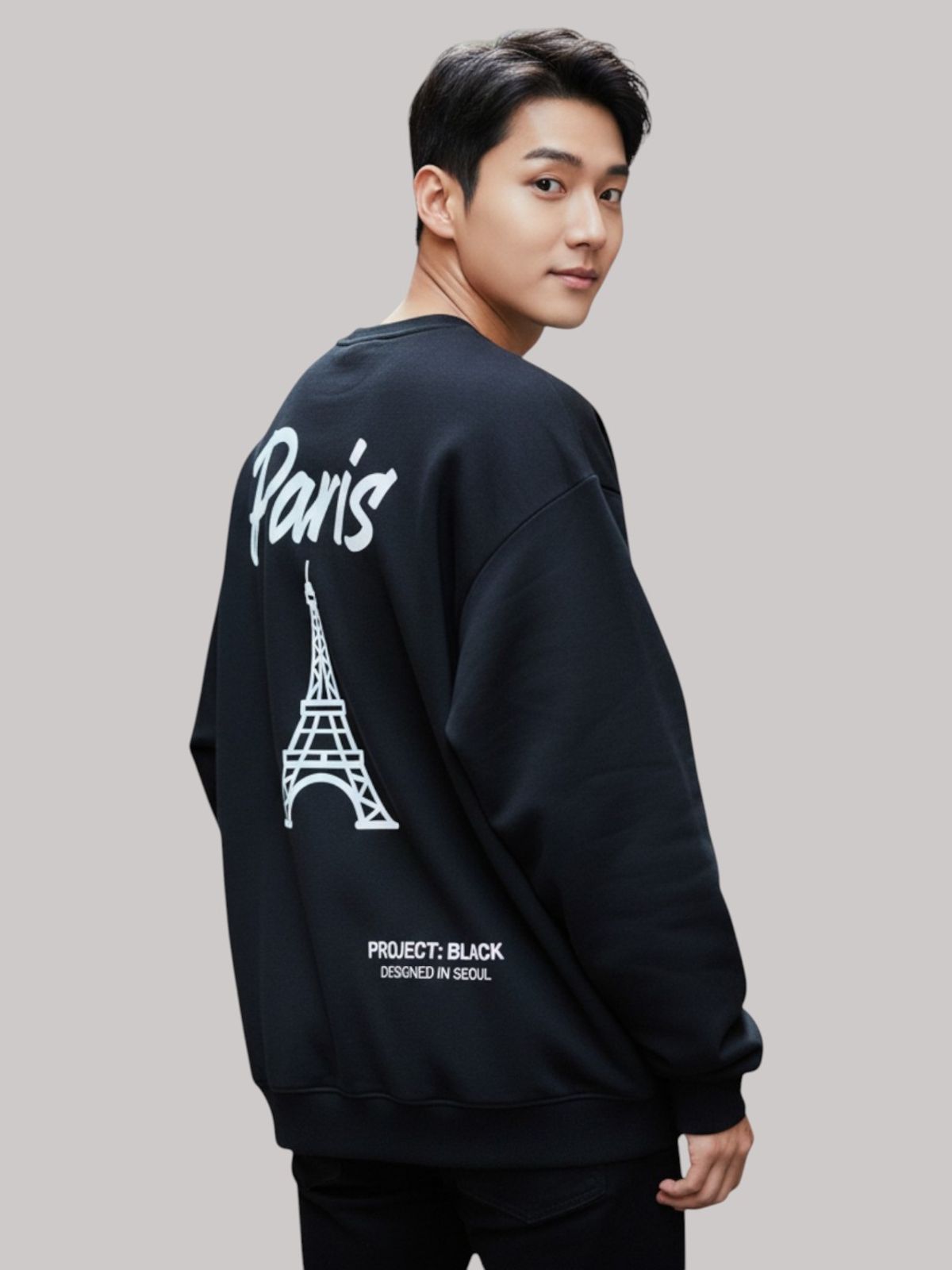 지블랙(ZBLACK) 글로벌 시티 씨리즈 맨투맨 PARIS