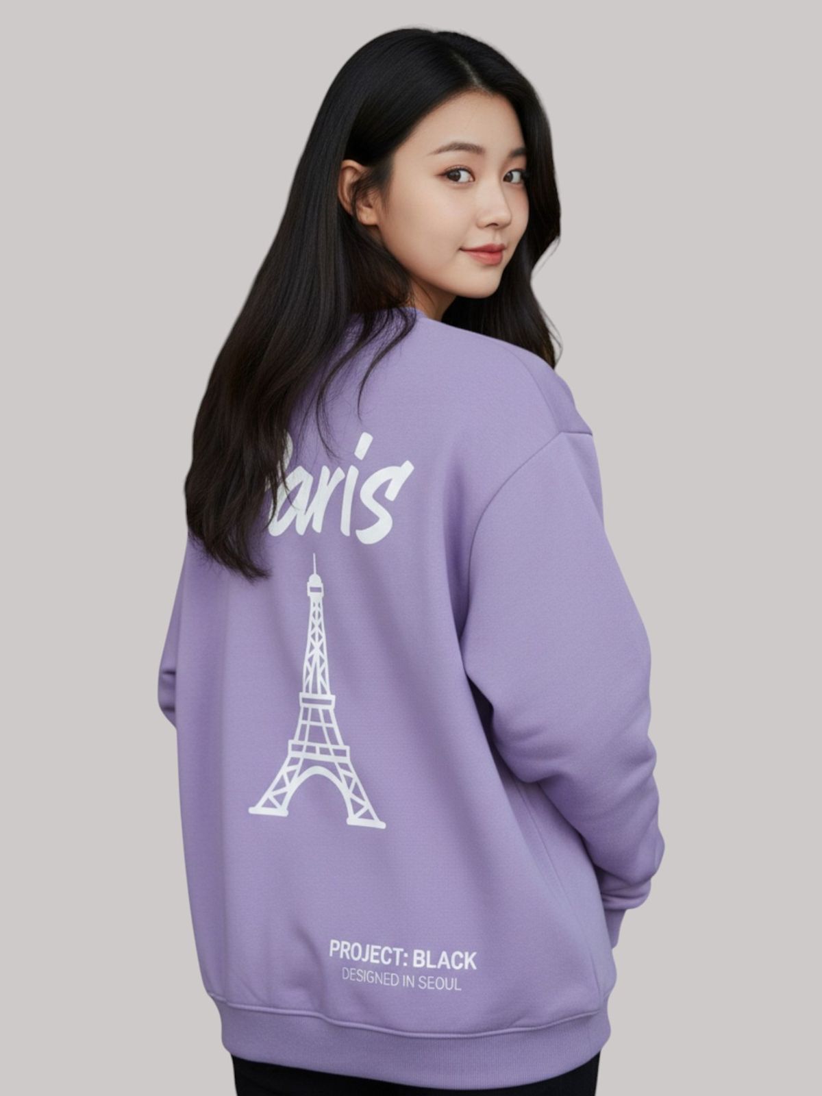 지블랙(ZBLACK) 글로벌 시티 씨리즈 맨투맨 PARIS