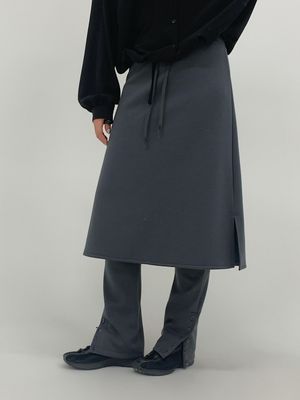 Button Skirt Pants (2C)