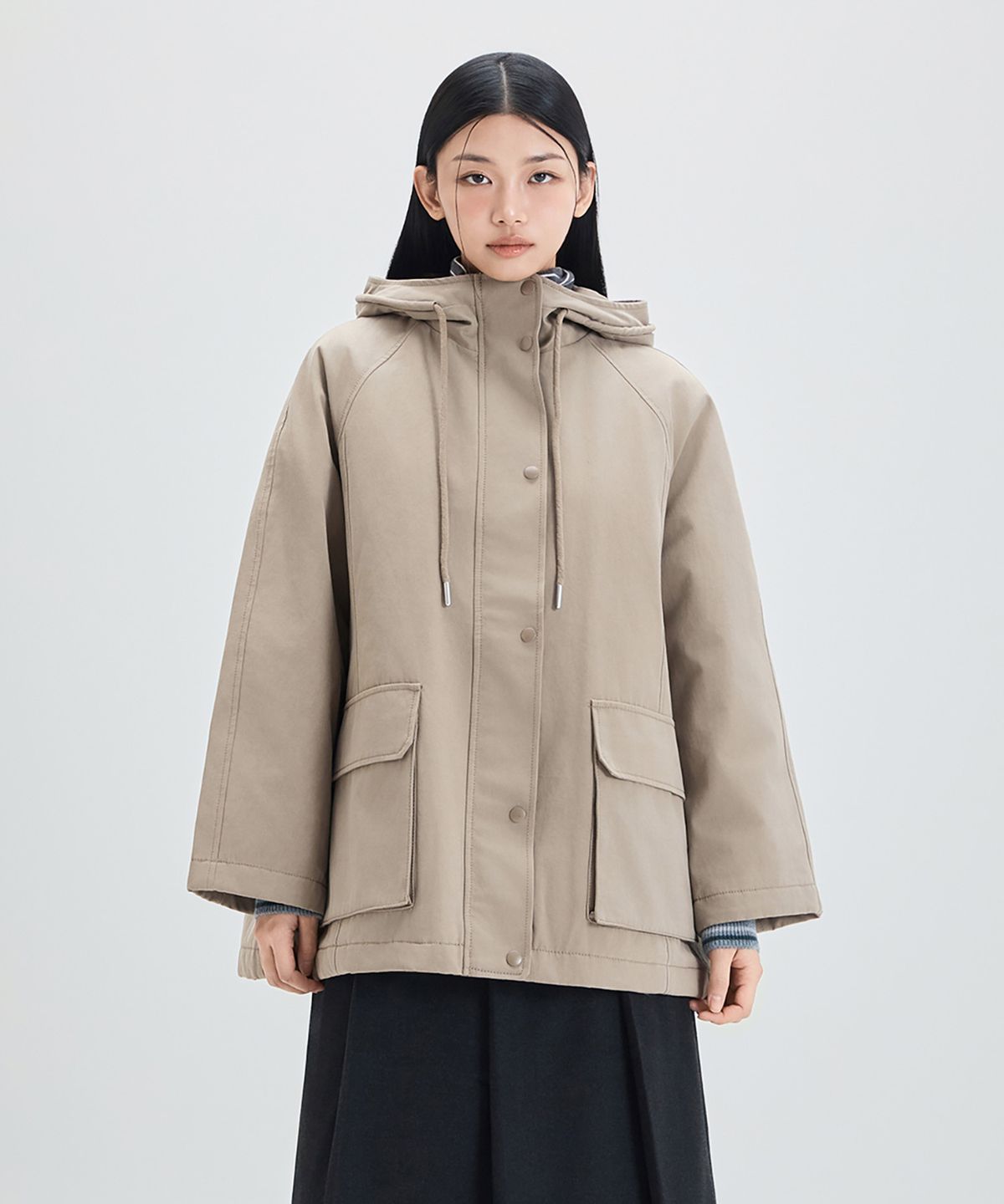 미쏘(MIXXO) 코튼 후드 점퍼_MIWJJG212C