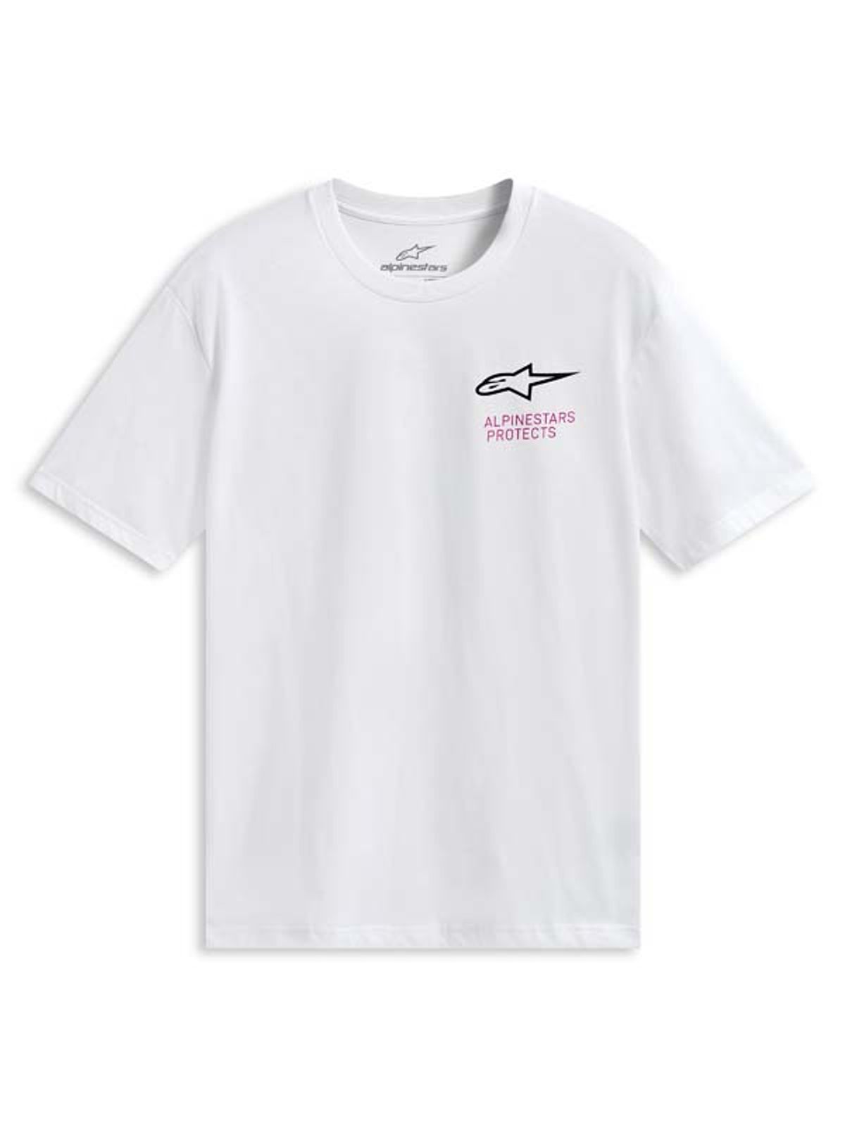 알파인스타즈(ALPINESTARS) POP HELMET SS CSF TEE - WHITE