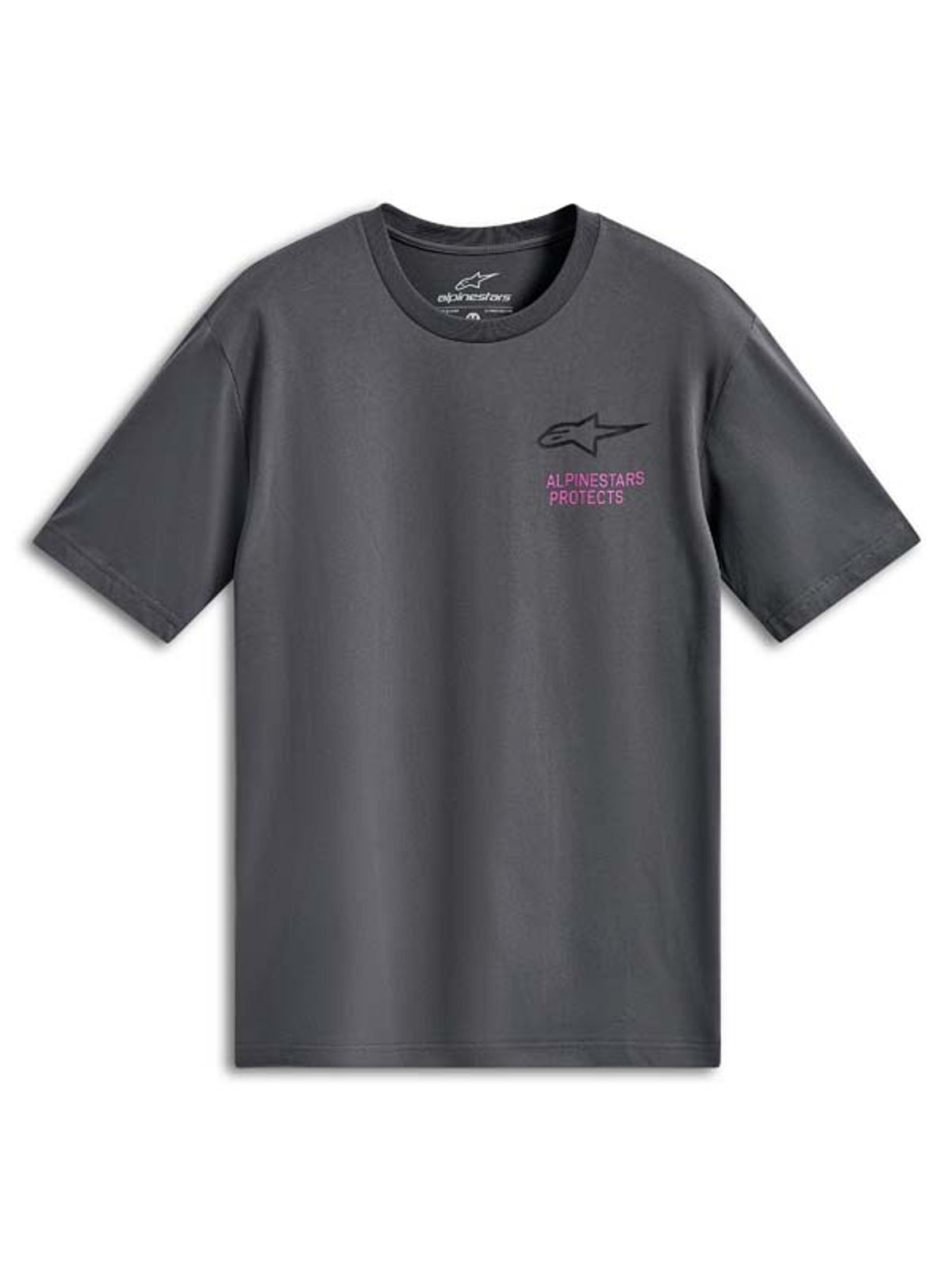 알파인스타즈(ALPINESTARS) POP HELMET SS CSF TEE - CHARCOAL