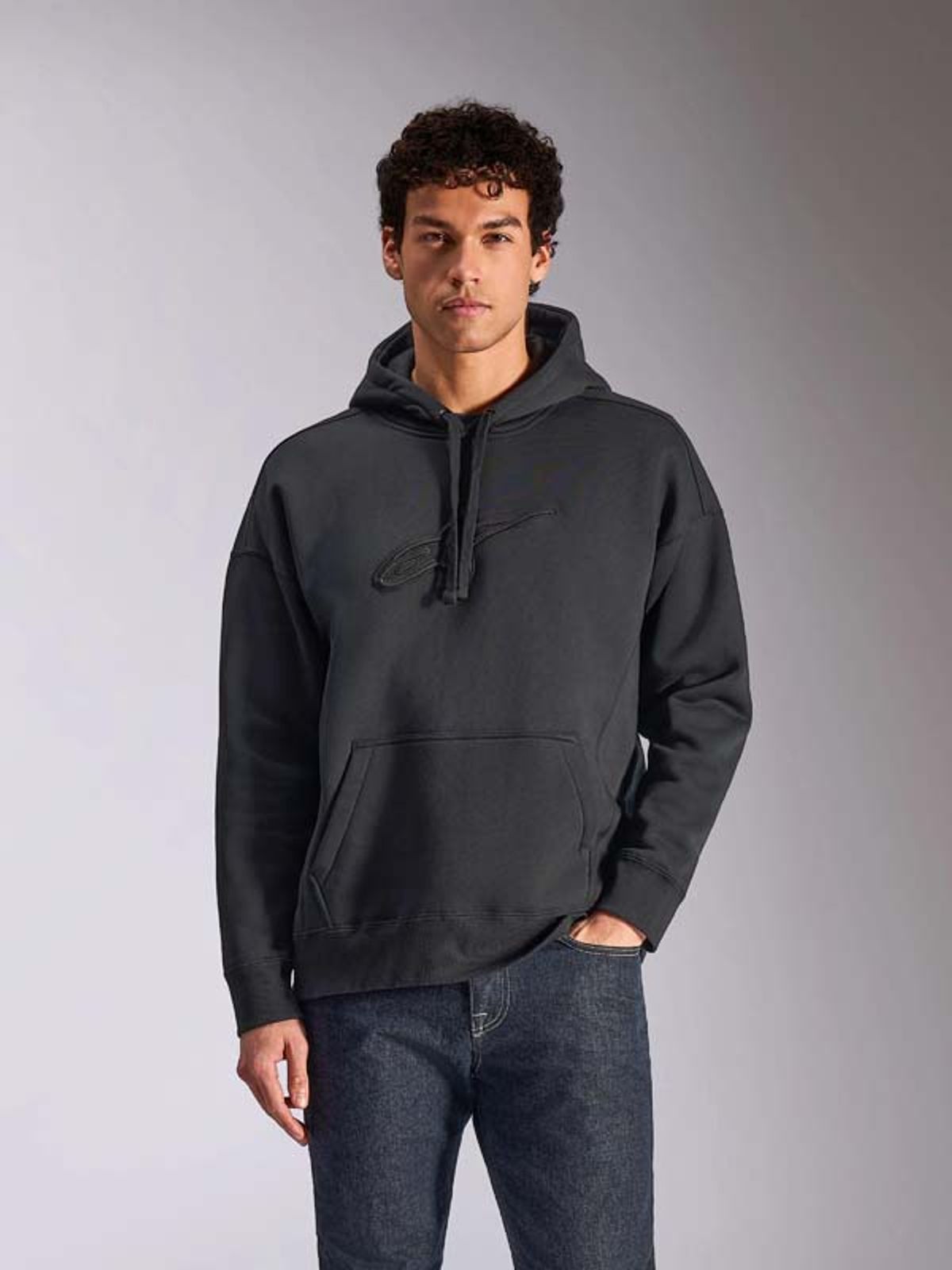 알파인스타즈(ALPINESTARS) EMERGENT OVERSIZED HOODIE - BLACK