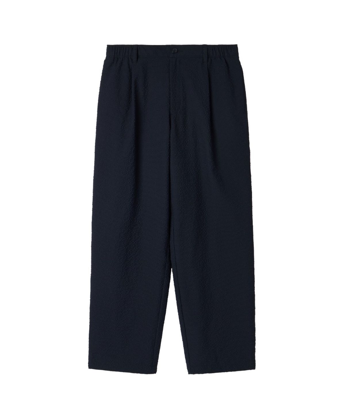 브롬톤 런던(BROMPTON LONDON) SEERSUCKER BANDING TROUSERS - D/NAVY (P262MPT180)