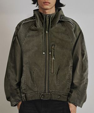 CROPPED M-65 FIELD JACKET (OLIVE DRAB)