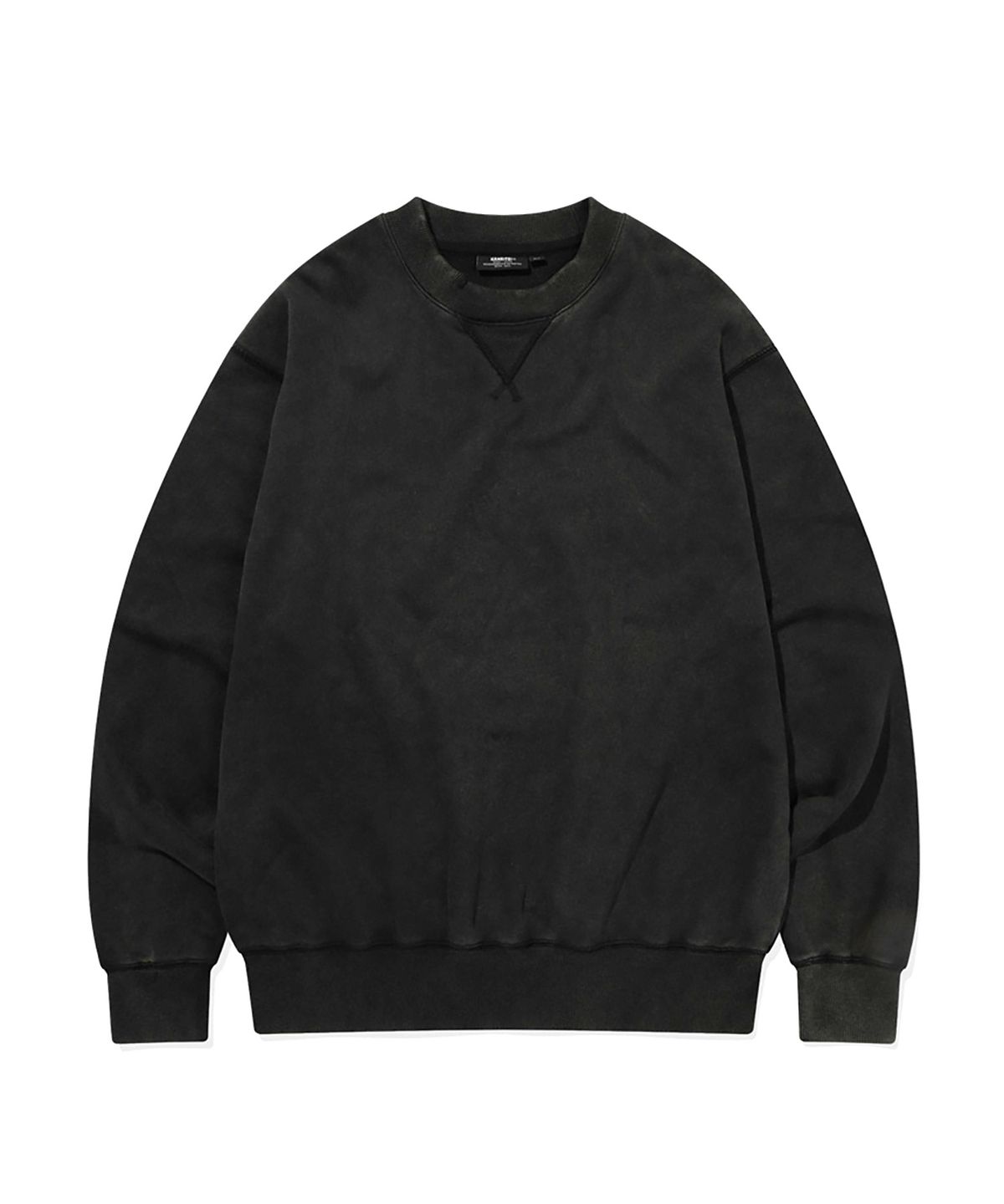 카네이테이(KANEITEI) PIGMENT CLASSIC CREWNECK (BLACK)