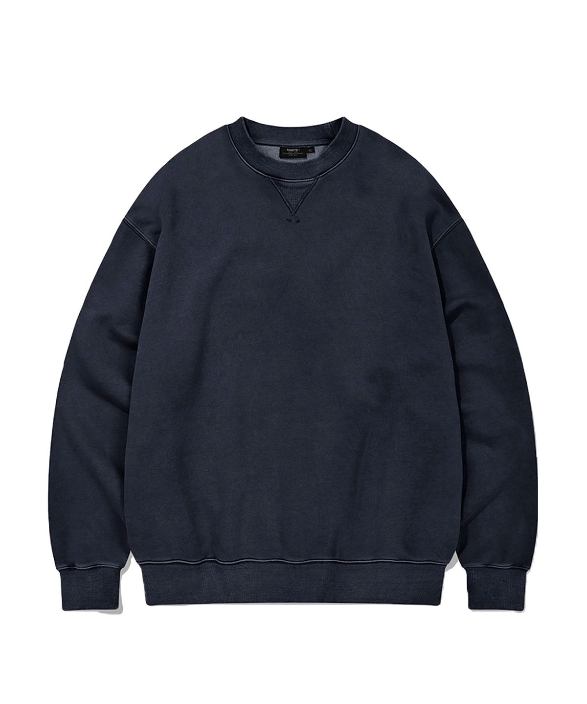 카네이테이(KANEITEI) PIGMENT CLASSIC CREWNECK (NAVY)