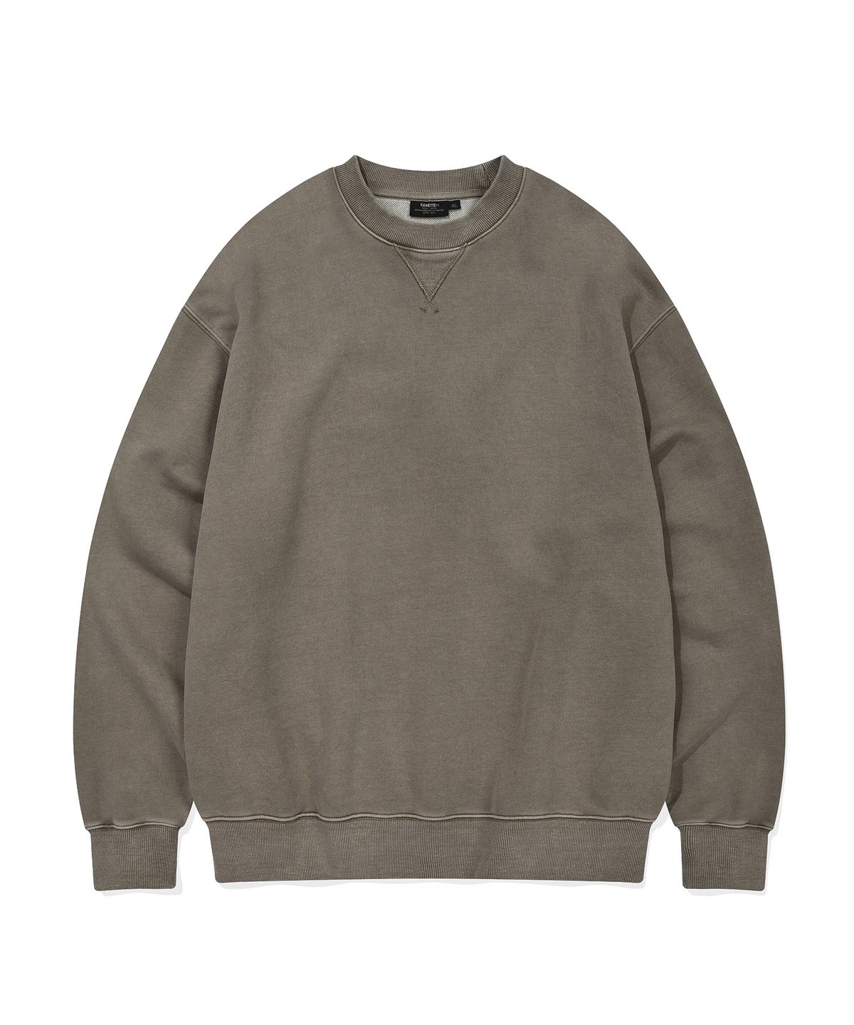 카네이테이(KANEITEI) PIGMENT CLASSIC CREWNECK (OLIVE DRAB)