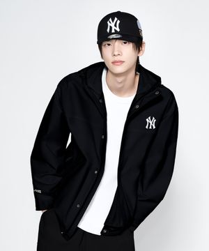 [TWS 착용] 고프코어 2L 커브 바람막이 NY (Black)