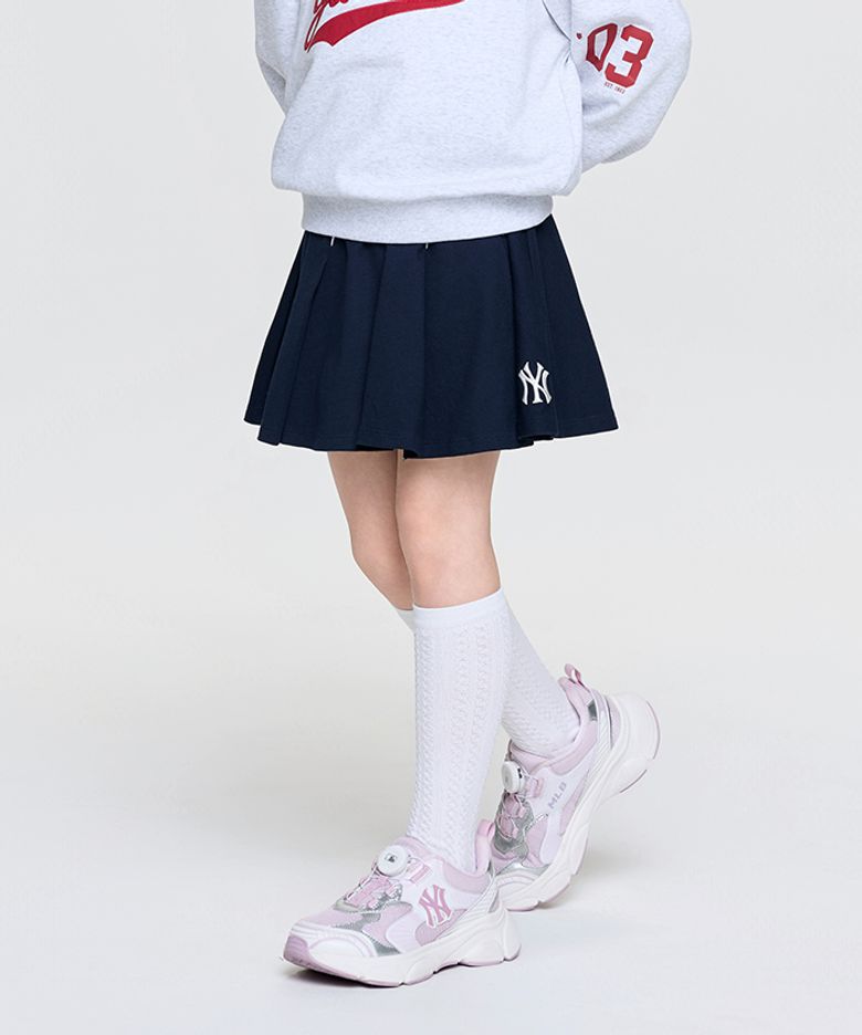 베이직 데님라이크 치마바지 NY (Navy)