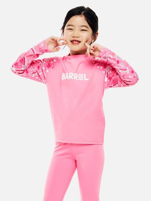 키즈 서브마린 래쉬가드 딥핑크 (B6SKWRG302DPK)