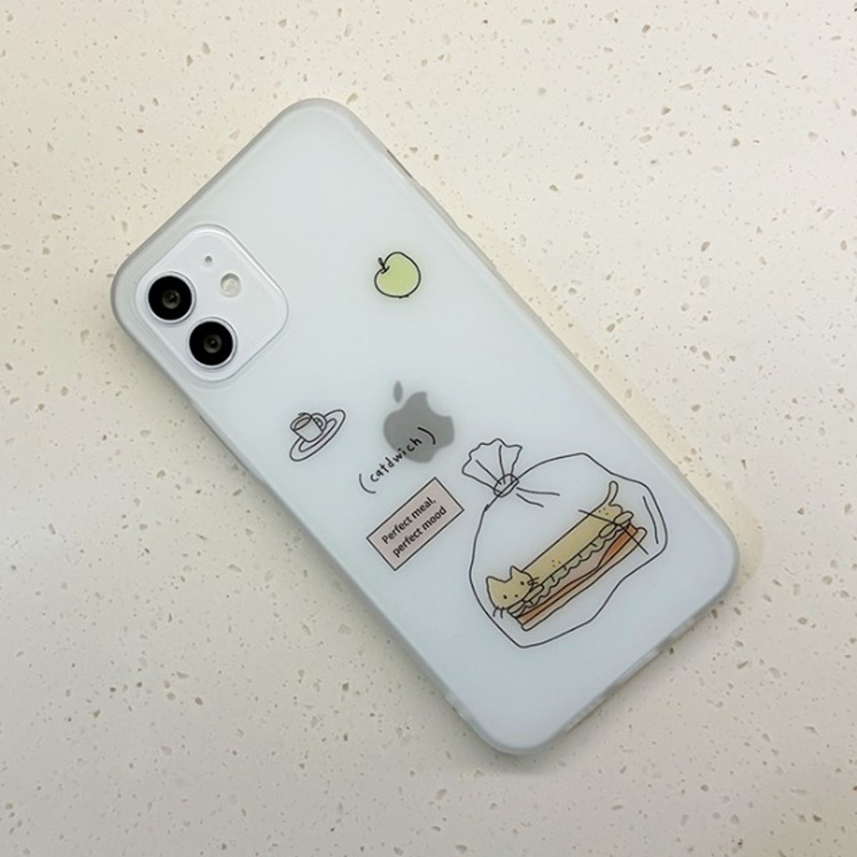 8톤트럭케이스(8TONTRUCK) [반투명 캣드위치]갤럭시 아이폰케이스