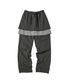 W CHECK SKIRT PANTS [DEEP GRAY]