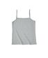 W MINI FLOWER SLEEVELESS [GRAY]