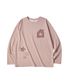 W HOME PIGMENT T-SHIRT [PINK]