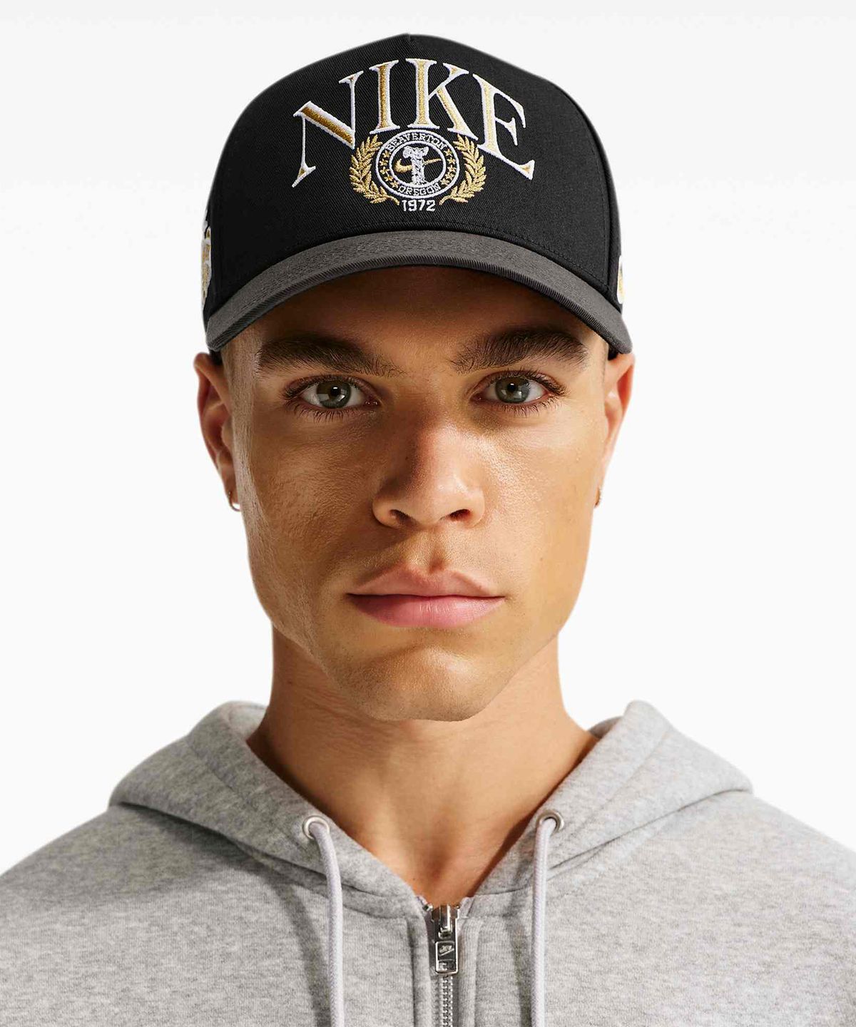 나이키(NIKE) 라이즈 스트럭처 A 프레임 캡 - 블랙:앤트러사이트:블랙 / IH8778-010