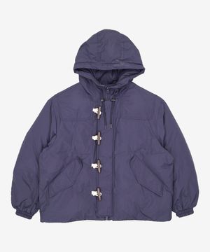 더플 후드 패딩_네이비 S