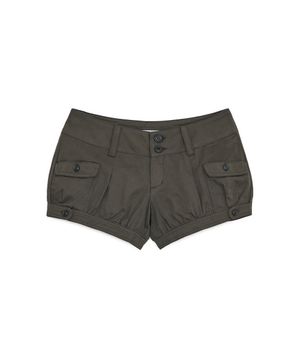 펌킨 플랩 쇼츠 (카키)