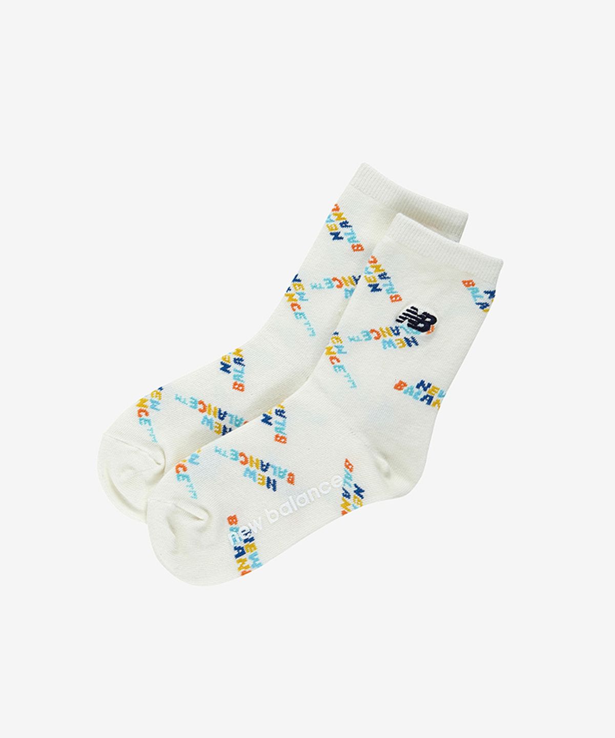 뉴발란스 키즈(NEWBALANCEKIDS) 아동 패턴 장목 양말 NK8EGS105U39