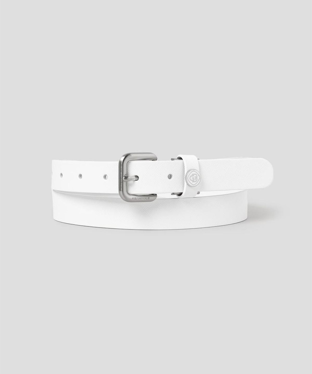 빈폴 액세서리(BEANPOLE ACCESSORY) 여성 슬림 비조벨트 - 화이트